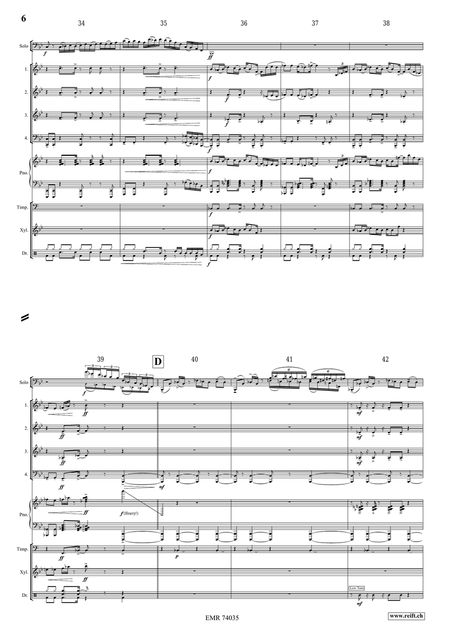 Fly or Die Fly or Die Bass Trombone scores gallery preview page 7