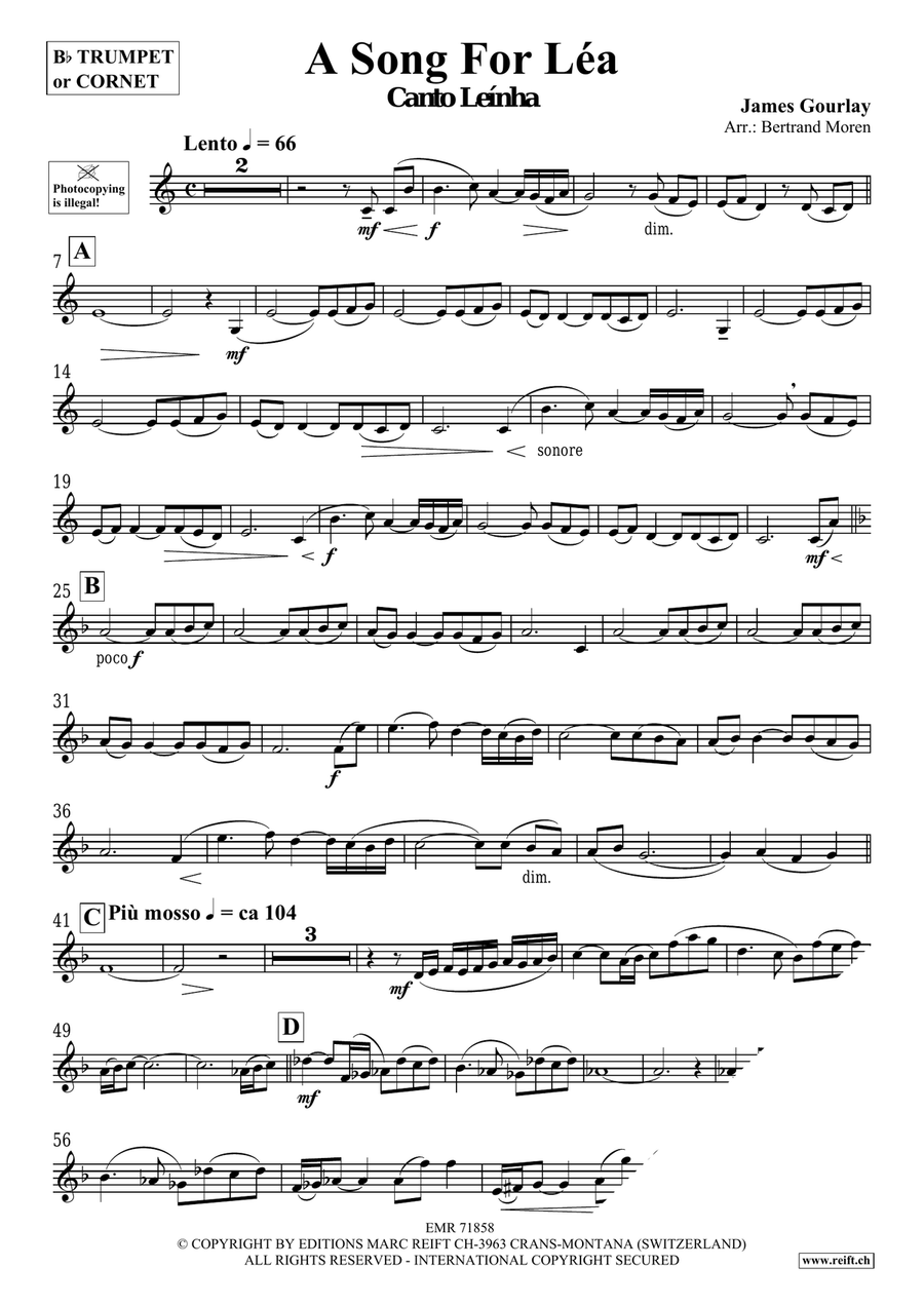 A Song For Léa A Song For Léa Cornet scores gallery preview page 4