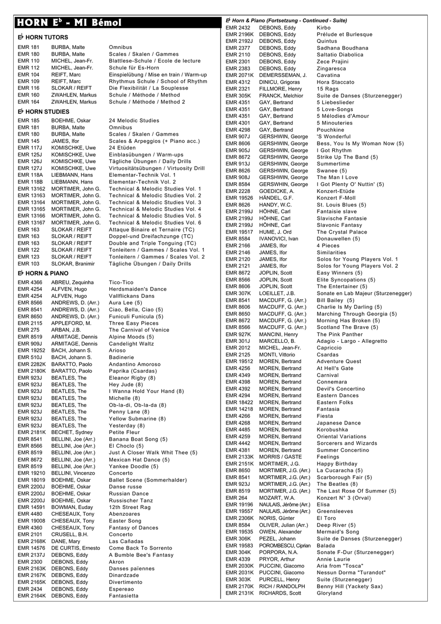 A Song For Léa A Song For Léa Horn scores gallery preview page 7
