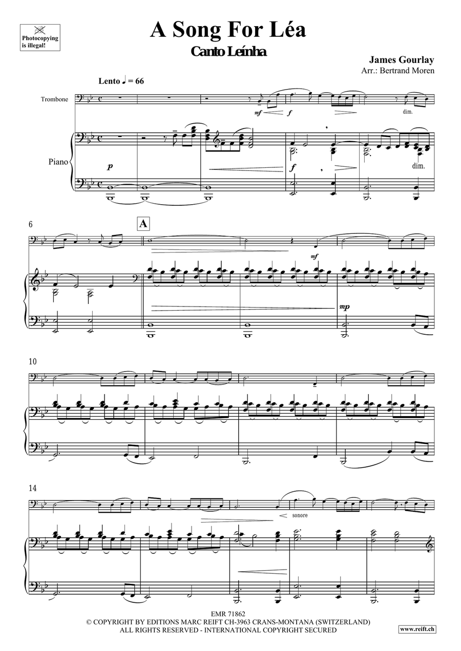 A Song For Léa A Song For Léa Piano Accompaniment scores gallery preview page 5