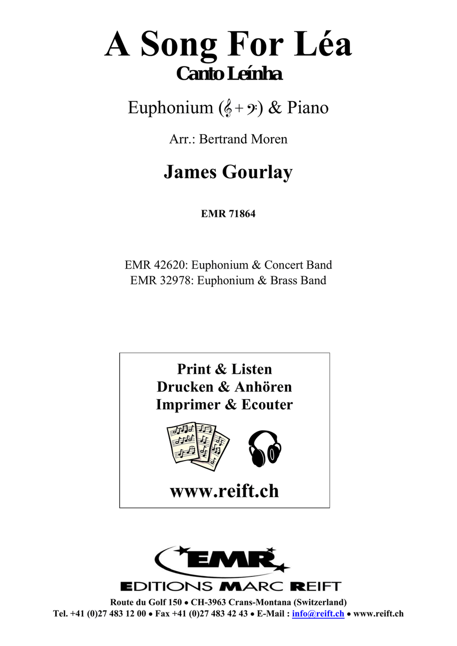 A Song For Léa Euphonium scores gallery preview page 2