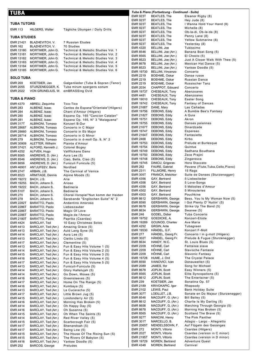 A Song For Léa Tuba scores gallery preview page 7