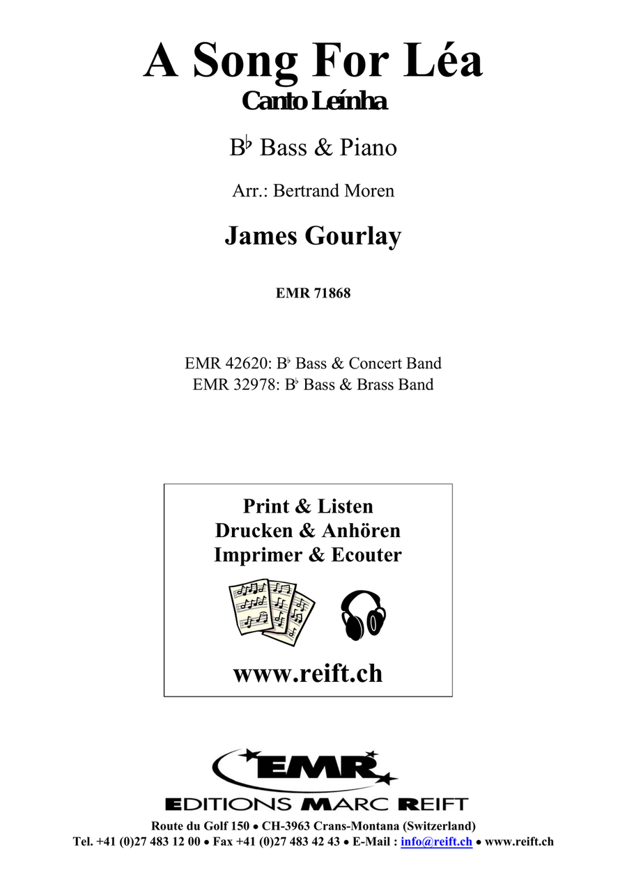A Song For Léa A Song For Léa Voice Solo scores gallery preview page 2