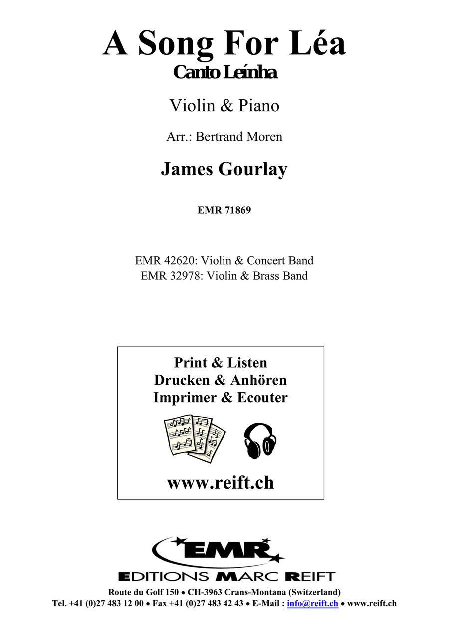 A Song For Léa A Song For Léa Violin Solo scores gallery preview page 2
