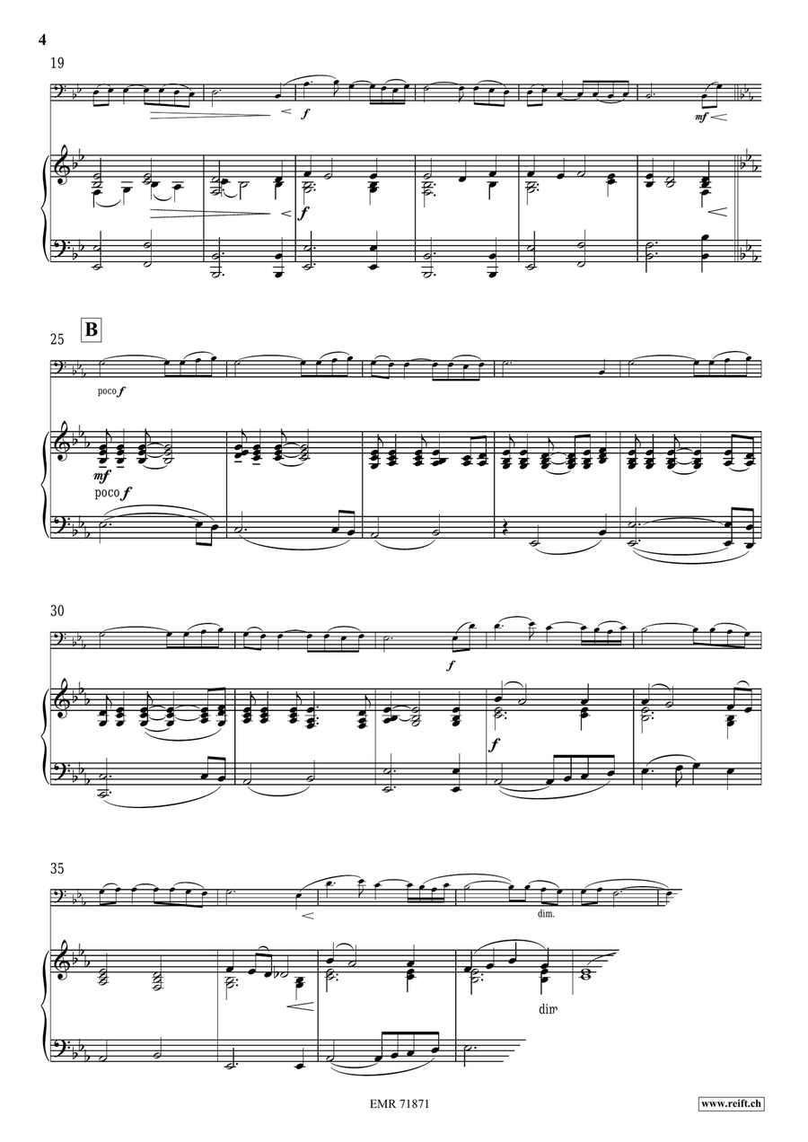 A Song For Léa Piano Accompaniment scores gallery preview page 6