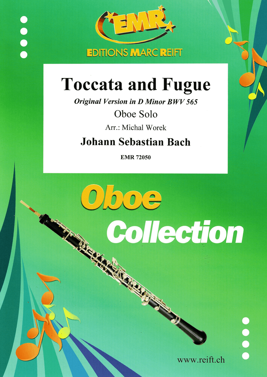 Toccata and Fugue Toccata and Fugue Oboe Solo scores gallery preview page 1