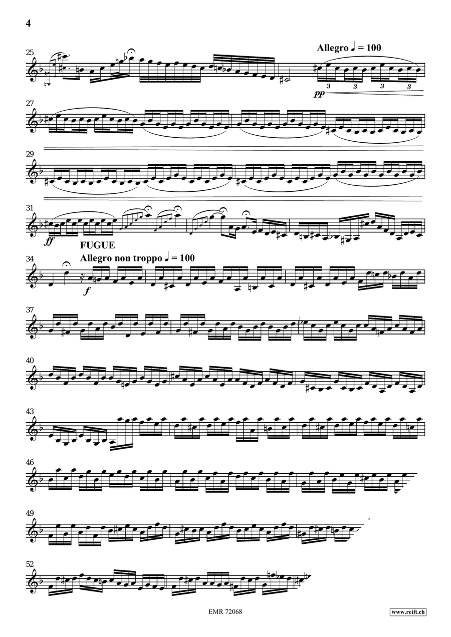 Toccata and Fugue Toccata and Fugue Bass Voice scores gallery preview page 4