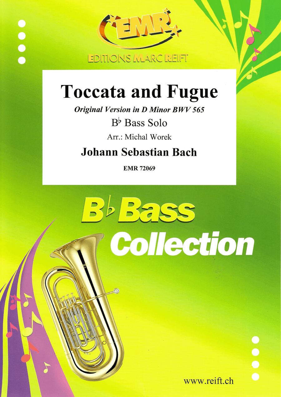 Toccata and Fugue Toccata and Fugue Bass Voice scores gallery preview page 1