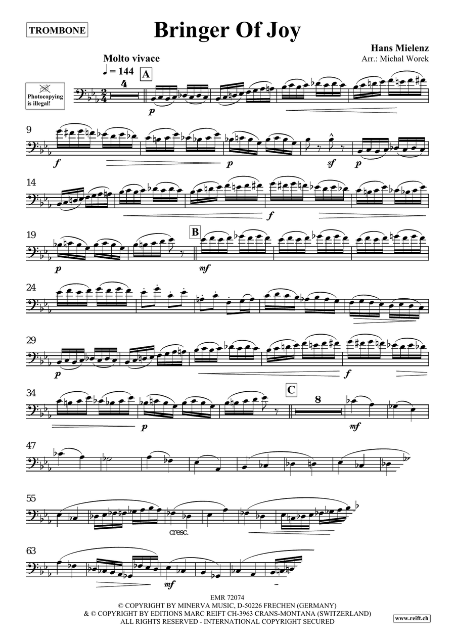 Bringer Of Joy Bringer Of Joy Piano Accompaniment scores gallery preview page 3