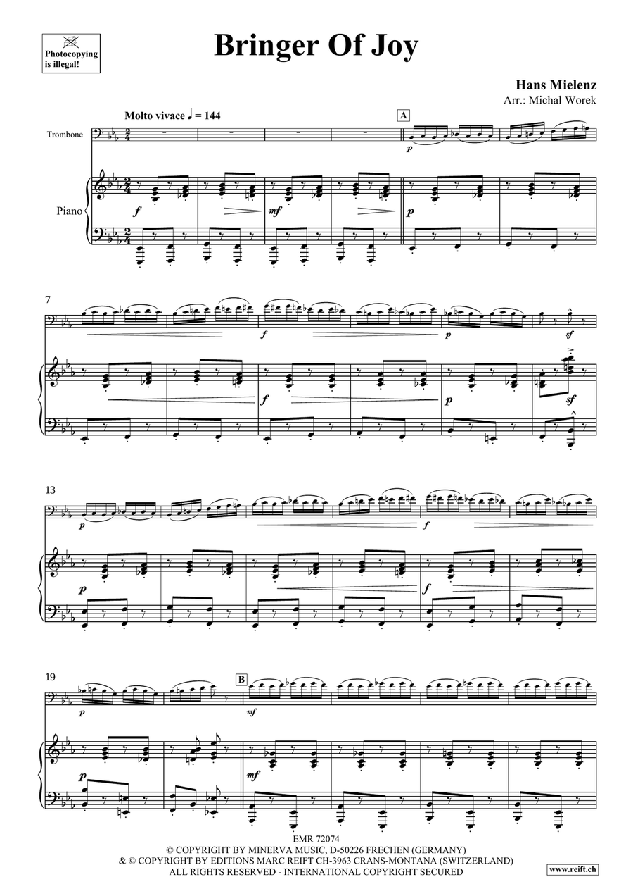 Bringer Of Joy Bringer Of Joy Piano Accompaniment scores gallery preview page 4