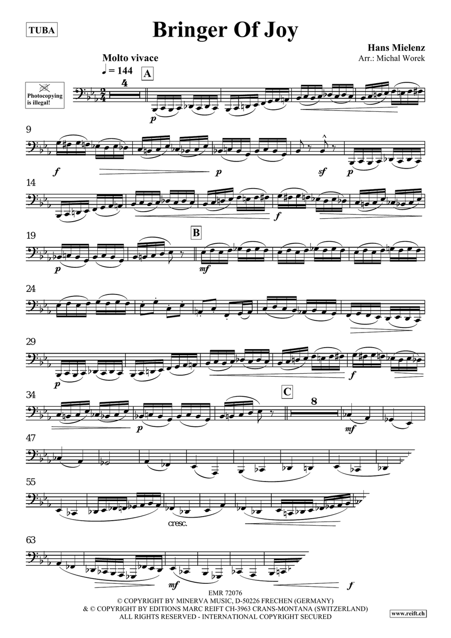 Bringer Of Joy Bringer Of Joy Tuba scores gallery preview page 3