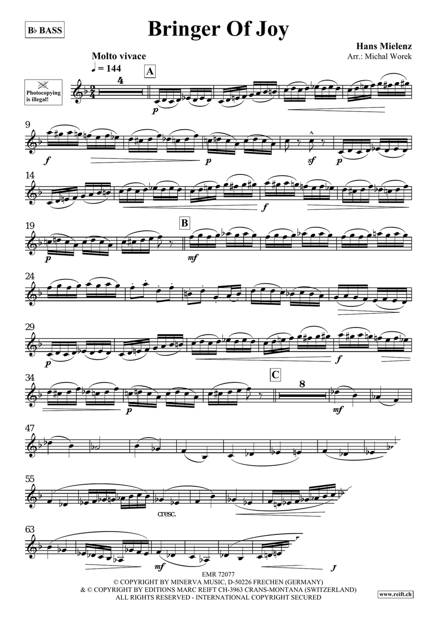 Bringer Of Joy Bringer Of Joy Voice Solo scores gallery preview page 3
