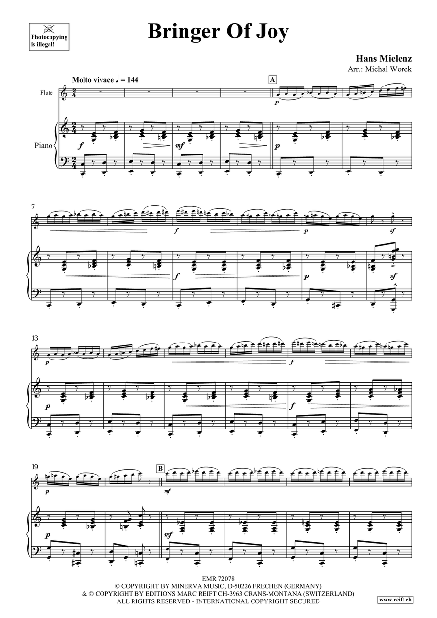 Bringer Of Joy Bringer Of Joy Flute Solo scores gallery preview page 4