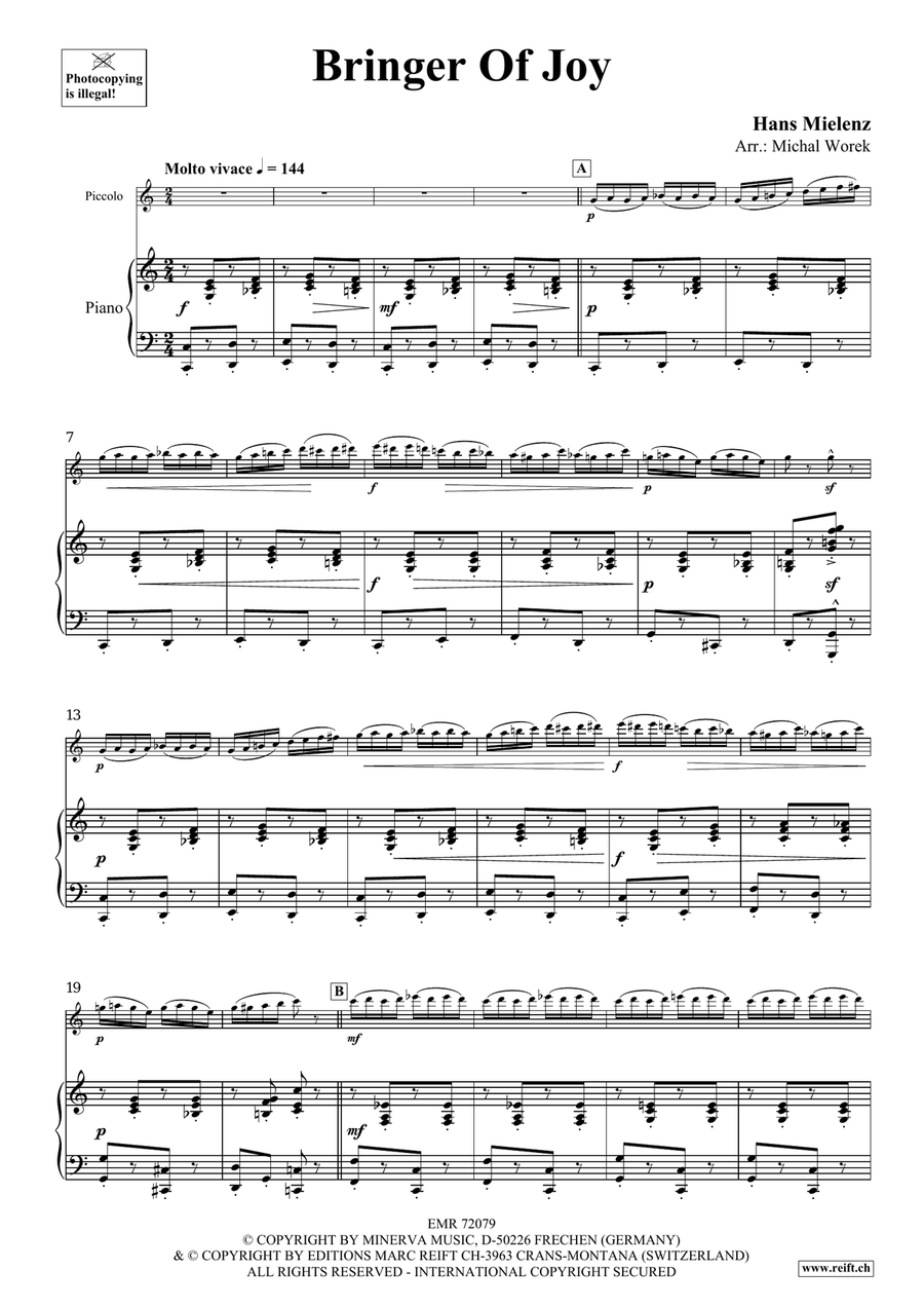 Bringer Of Joy Bringer Of Joy Piccolo scores gallery preview page 4