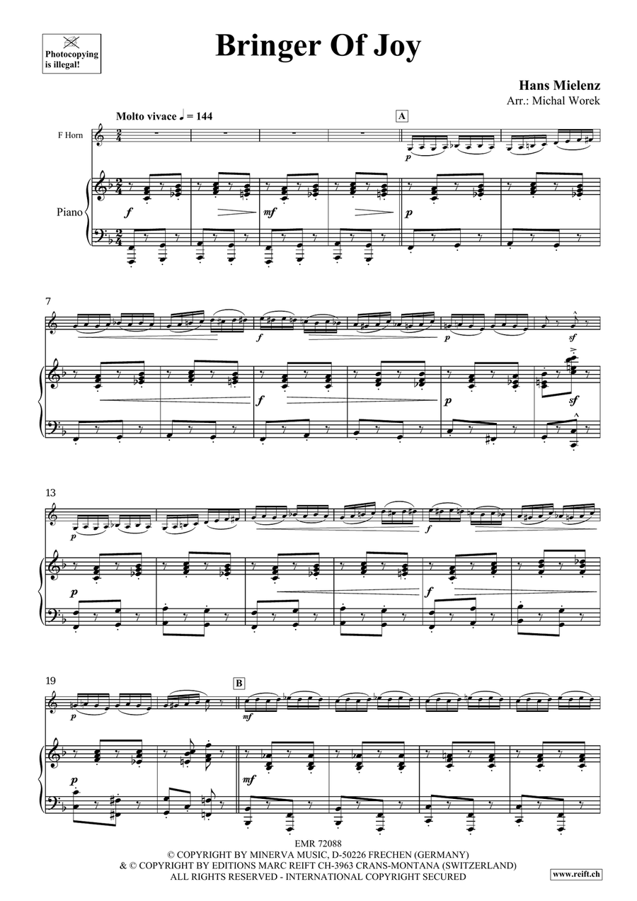 Bringer Of Joy Bringer Of Joy Horn scores gallery preview page 4