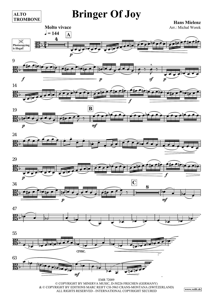 Bringer Of Joy Bringer Of Joy Piano Accompaniment scores gallery preview page 3