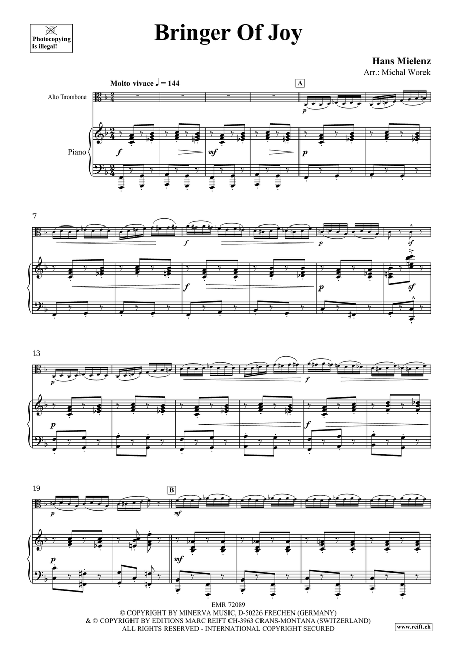 Bringer Of Joy Bringer Of Joy Piano Accompaniment scores gallery preview page 4