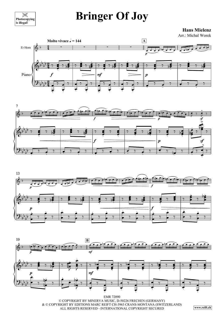 Bringer Of Joy Bringer Of Joy Horn scores gallery preview page 4