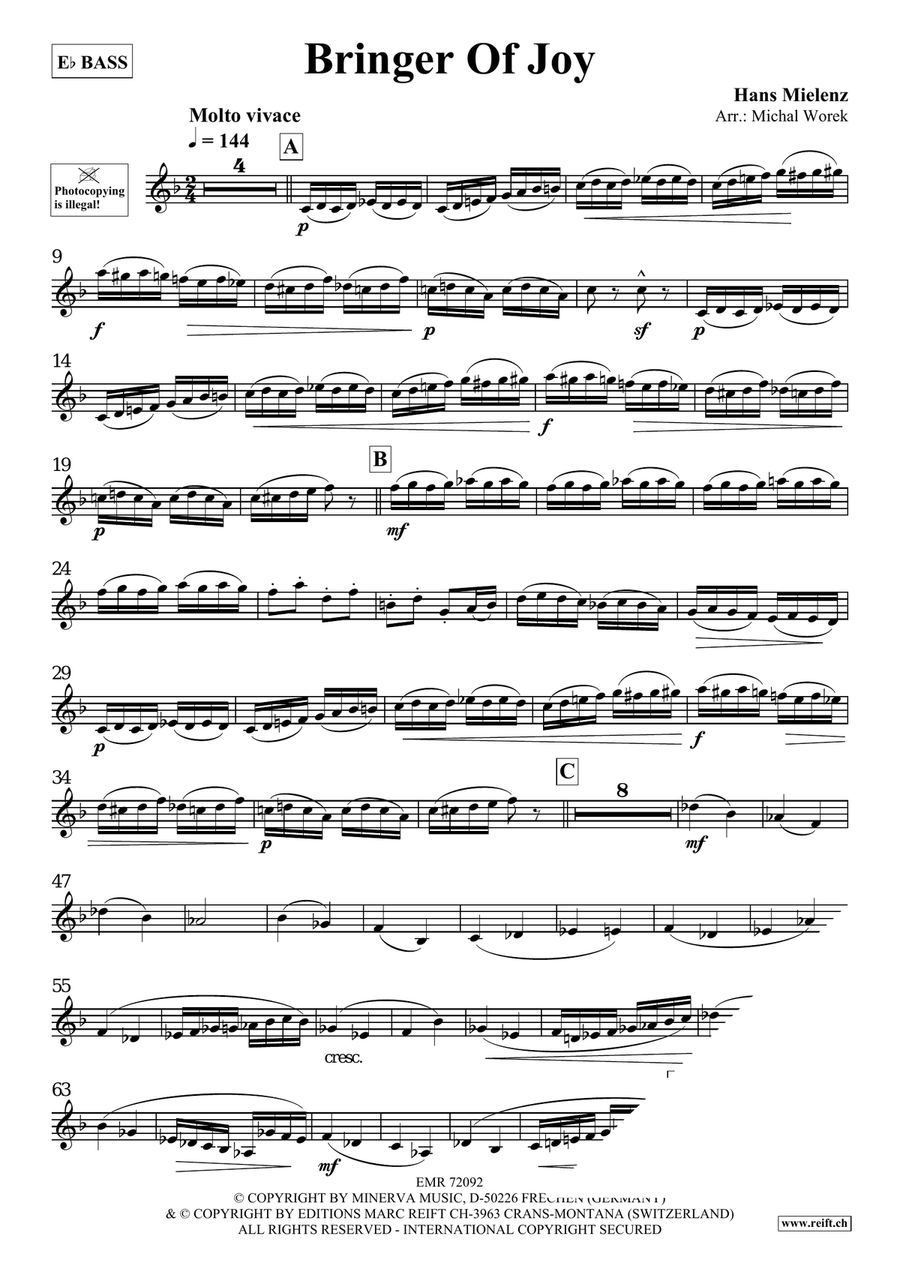 Bringer Of Joy Bringer Of Joy Voice Solo scores gallery preview page 3