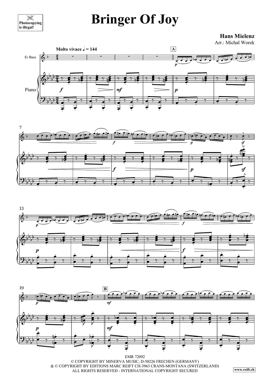 Bringer Of Joy Bringer Of Joy Voice Solo scores gallery preview page 4
