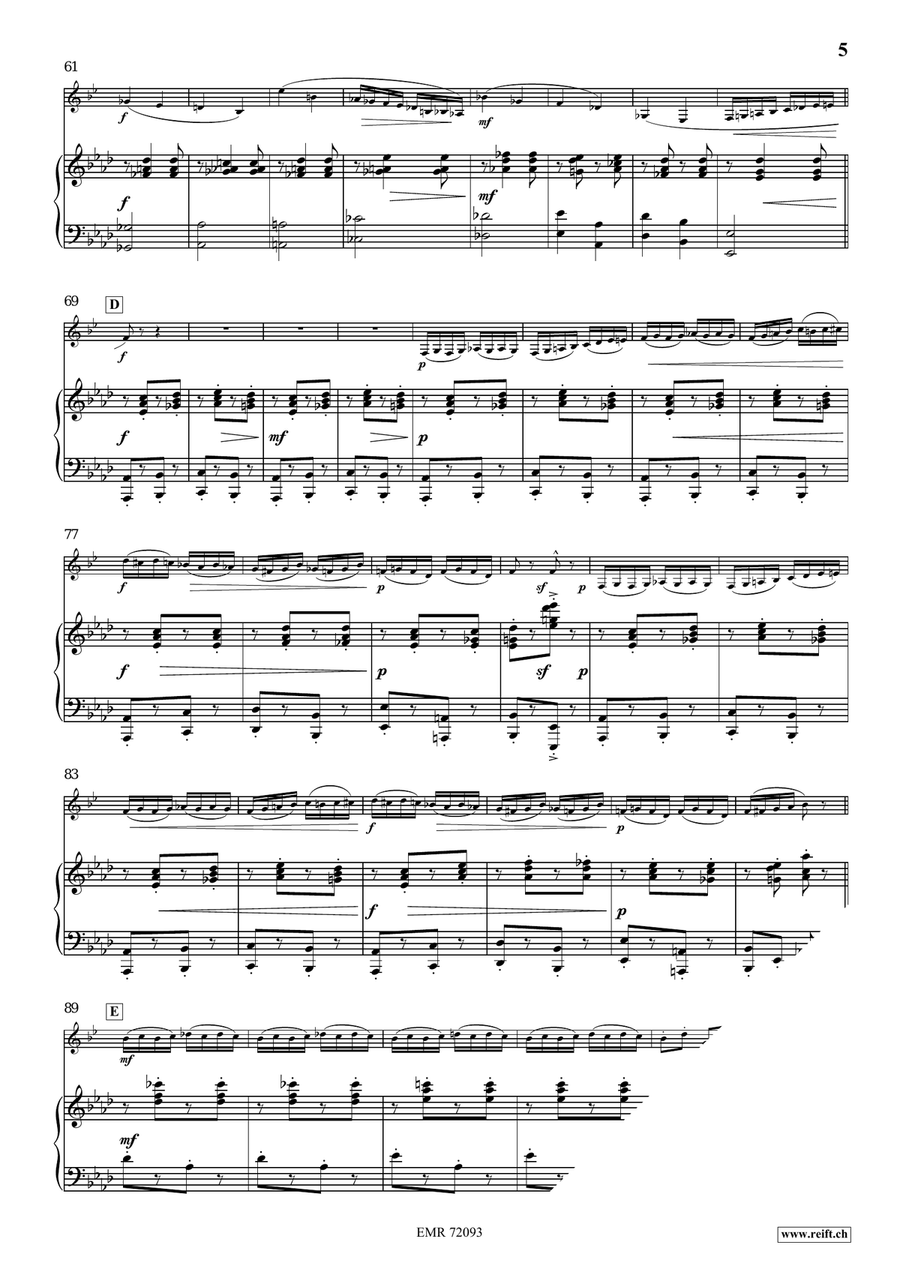 Bringer Of Joy Bringer Of Joy Bass Clarinet scores gallery preview page 6