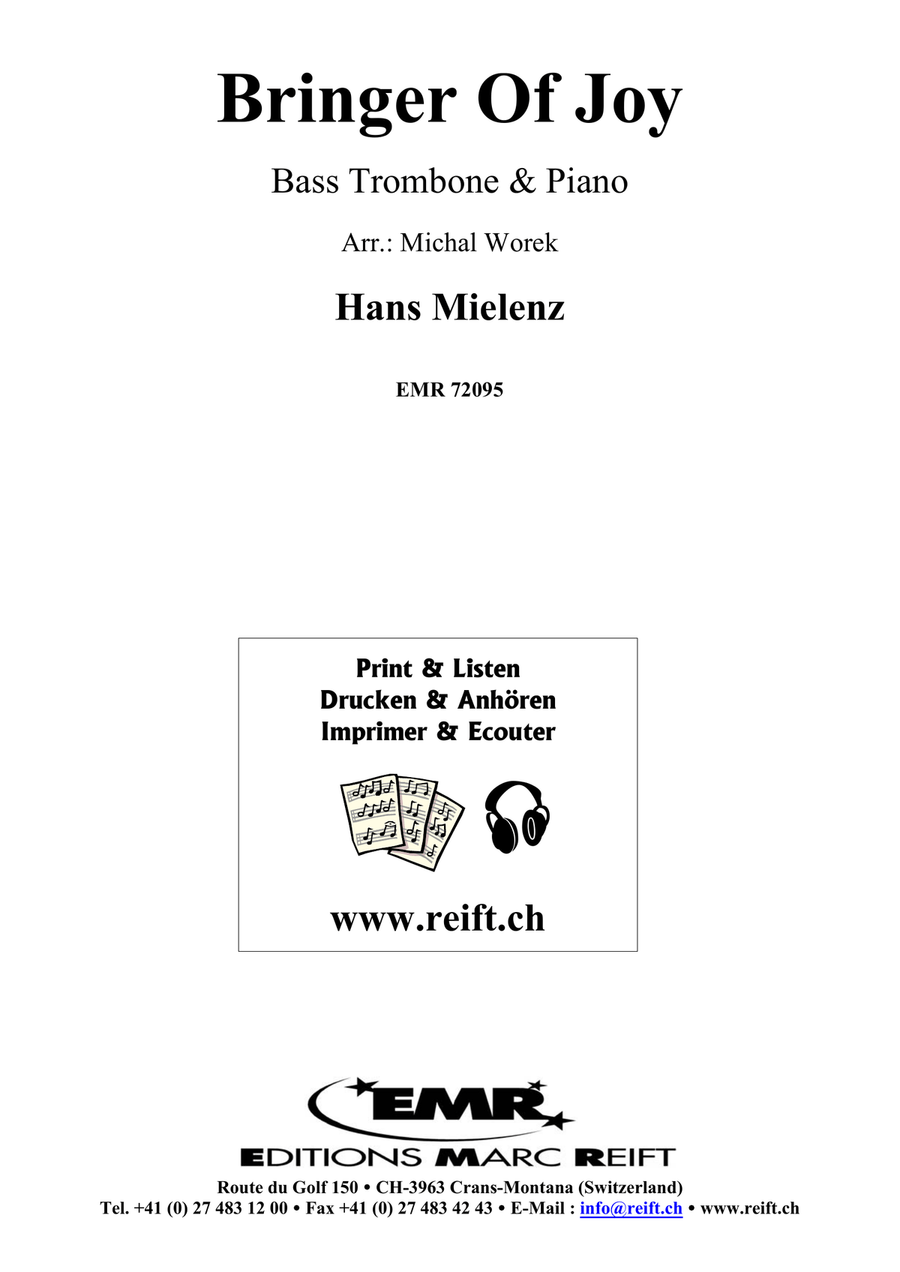 Bringer Of Joy Bringer Of Joy Bass Trombone scores gallery preview page 2