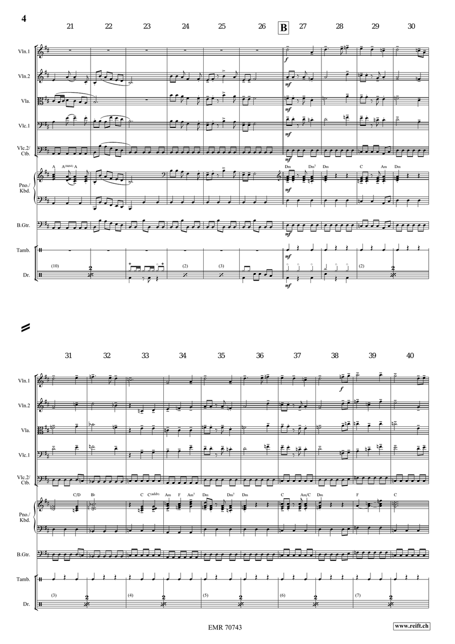 Medieval Fantasy Medieval Fantasy String Orchestra scores gallery preview page 6