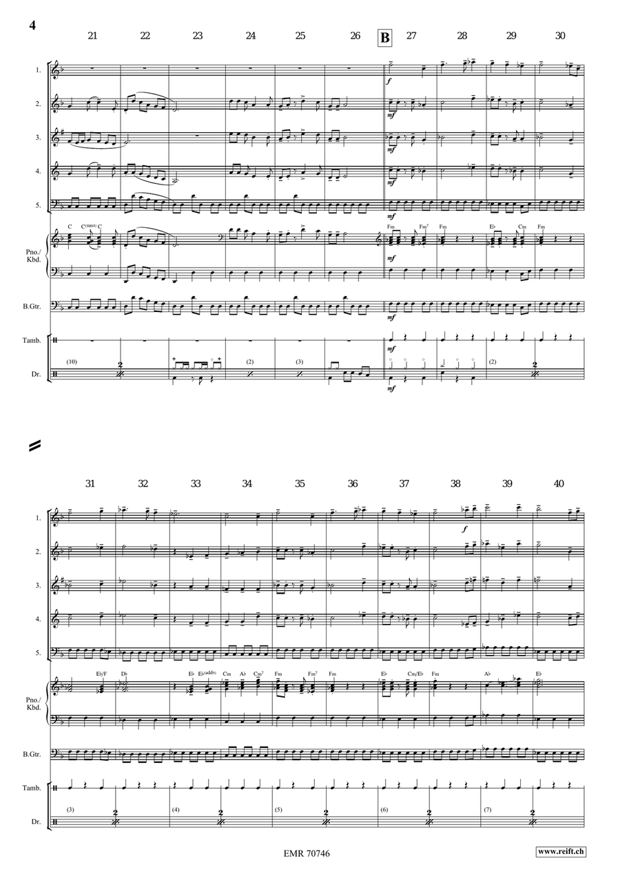 Medieval Fantasy Medieval Fantasy Woodwind Quintet scores gallery preview page 6