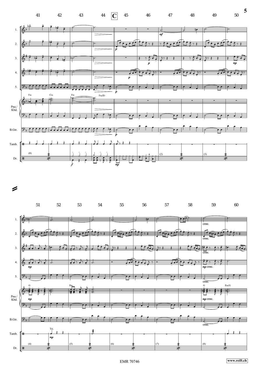 Medieval Fantasy Medieval Fantasy Woodwind Quintet scores gallery preview page 7