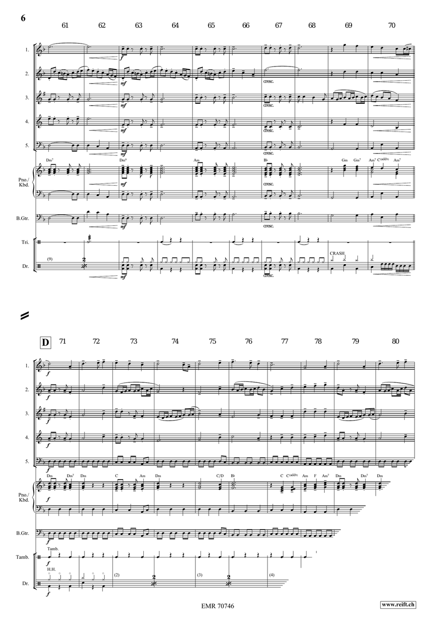 Medieval Fantasy Medieval Fantasy Woodwind Quintet scores gallery preview page 8