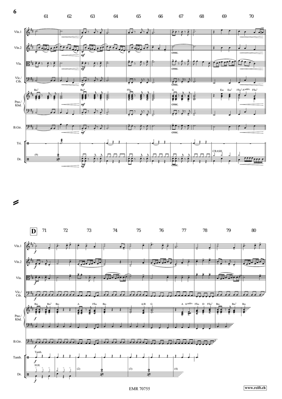 Medieval Fantasy Medieval Fantasy String Quartet scores gallery preview page 8