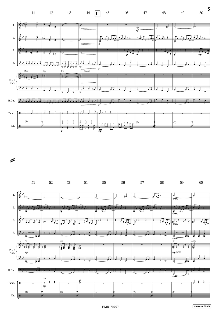 Medieval Fantasy Medieval Fantasy Woodwind Quartet scores gallery preview page 7
