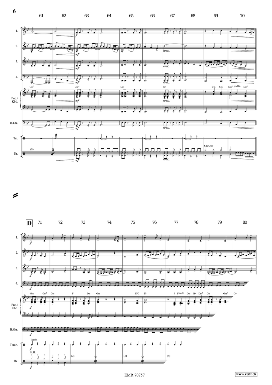 Medieval Fantasy Medieval Fantasy Woodwind Quartet scores gallery preview page 8