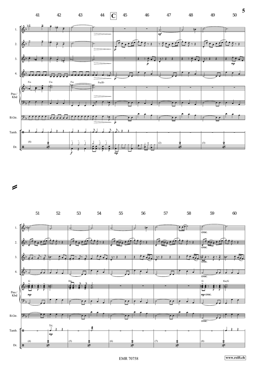 Medieval Fantasy Medieval Fantasy Flute Quartet scores gallery preview page 7