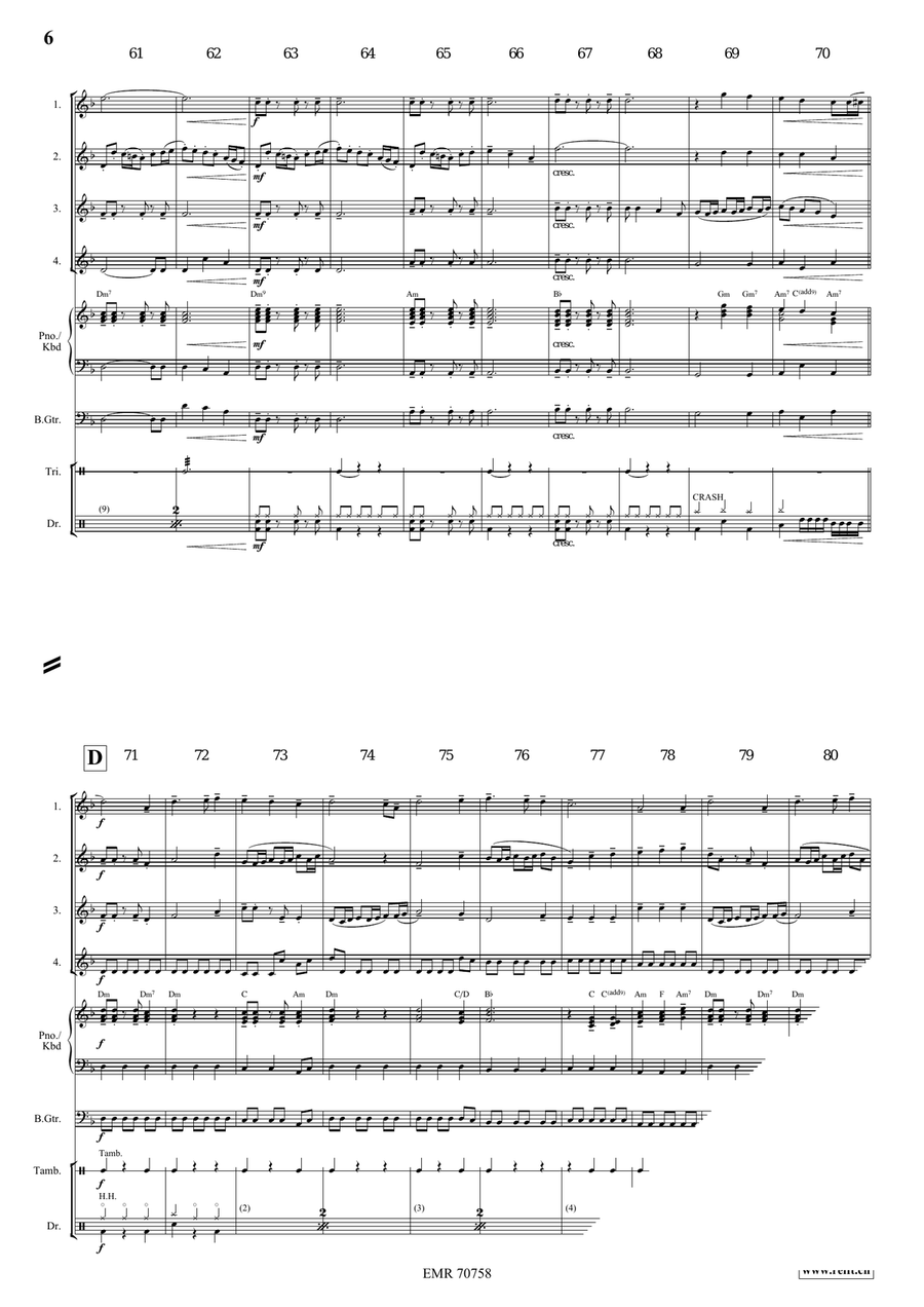 Medieval Fantasy Medieval Fantasy Flute Quartet scores gallery preview page 8
