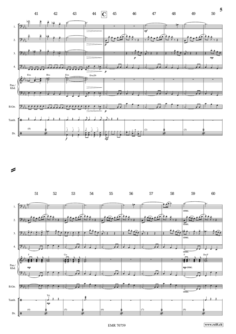 Medieval Fantasy Medieval Fantasy Bassoon Quartet scores gallery preview page 7