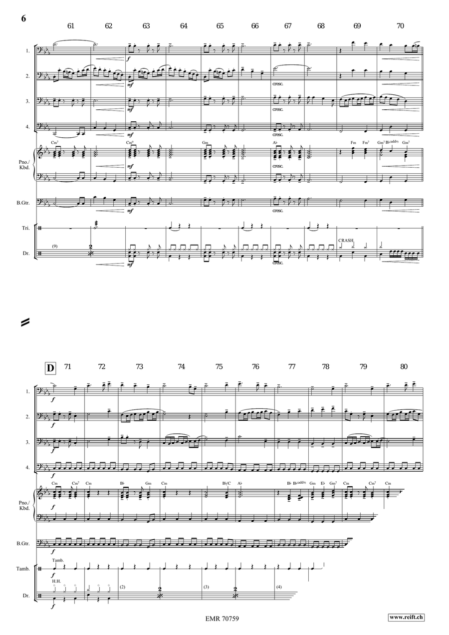 Medieval Fantasy Medieval Fantasy Bassoon Quartet scores gallery preview page 8