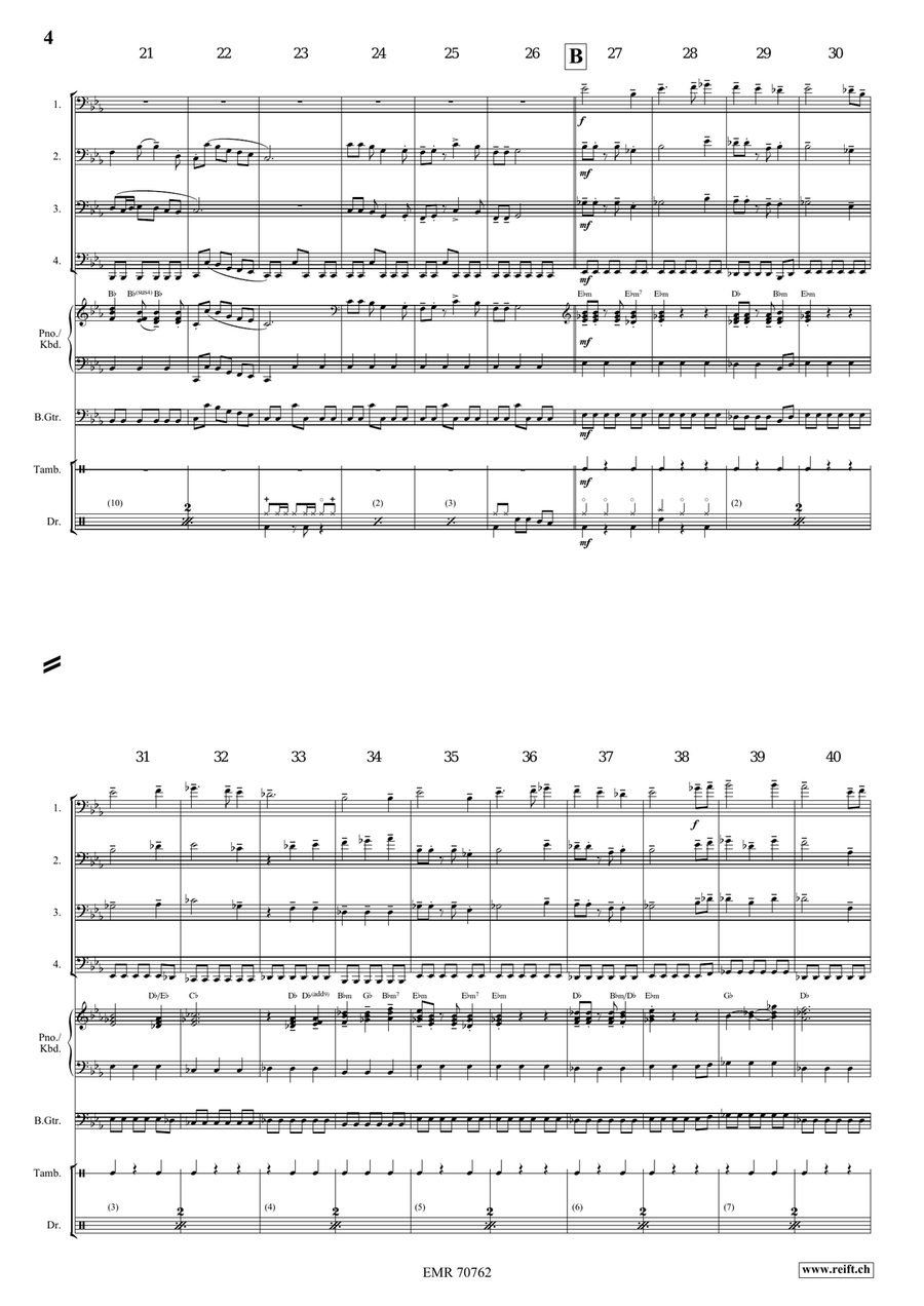 Medieval Fantasy Medieval Fantasy Tuba Quartet scores gallery preview page 6