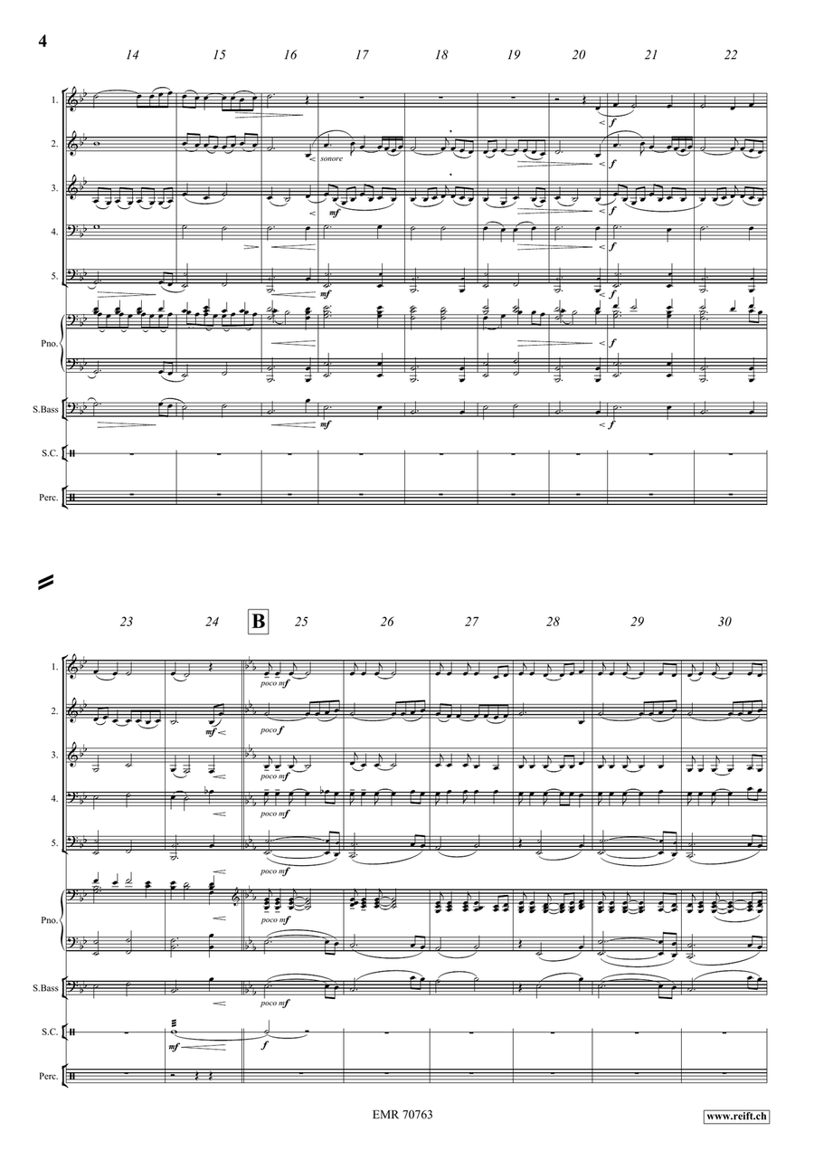 A Song For Léa Score scores gallery preview page 5