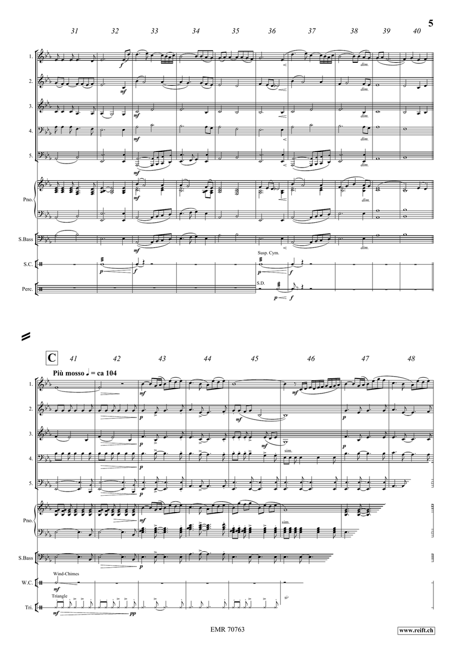 A Song For Léa Score scores gallery preview page 6