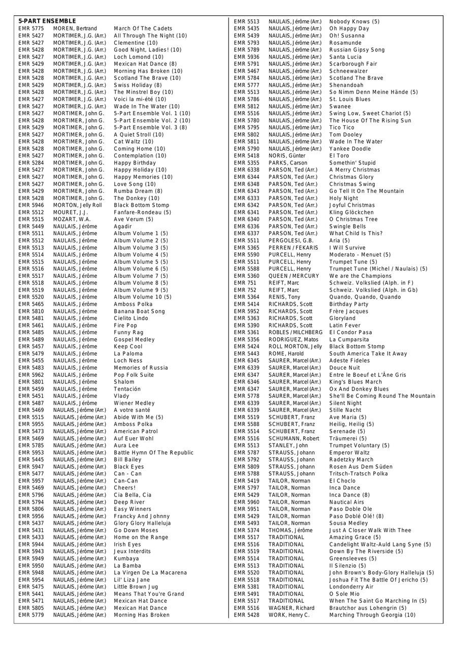 A Song For Léa Score scores gallery preview page 7