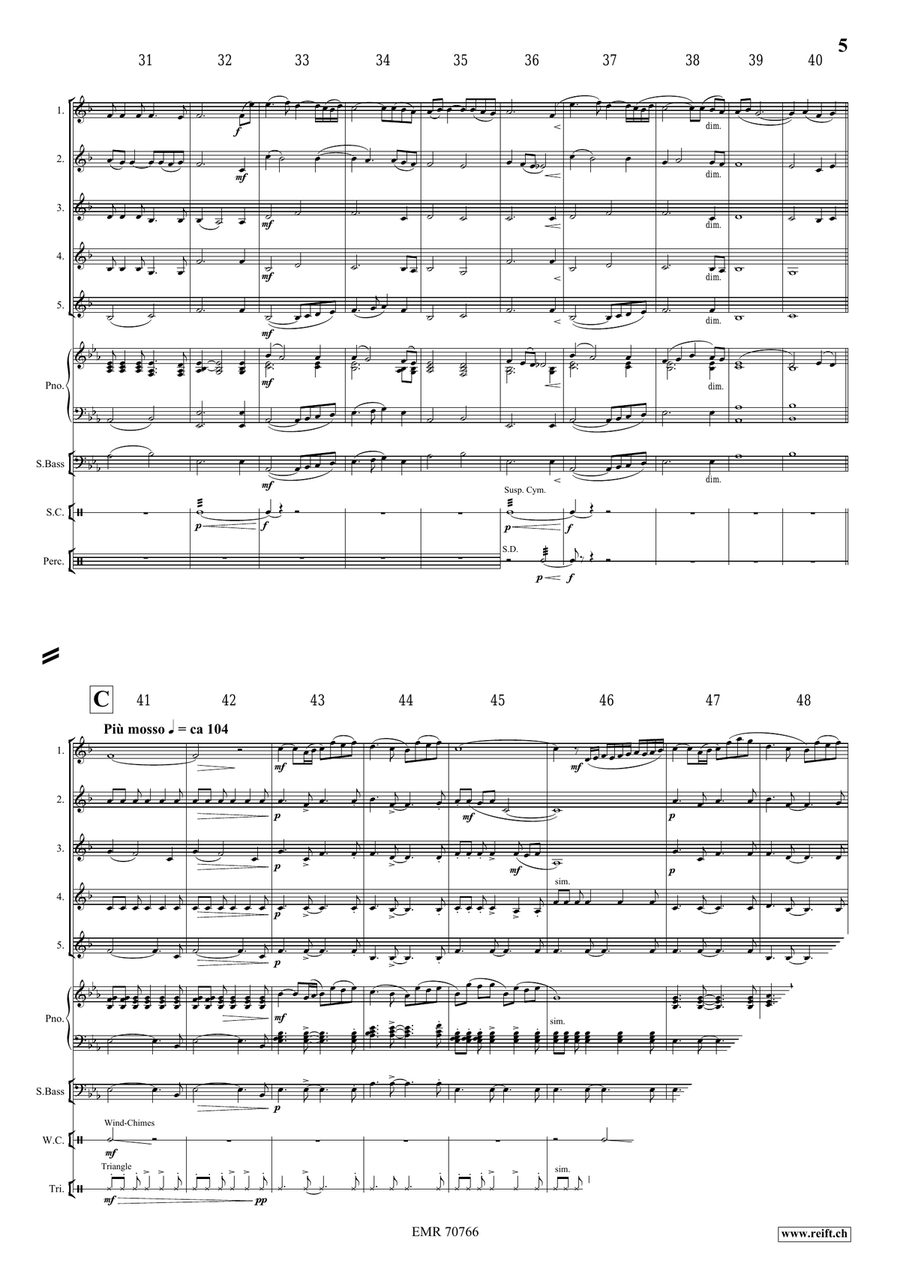 A Song For Léa Cornet scores gallery preview page 6