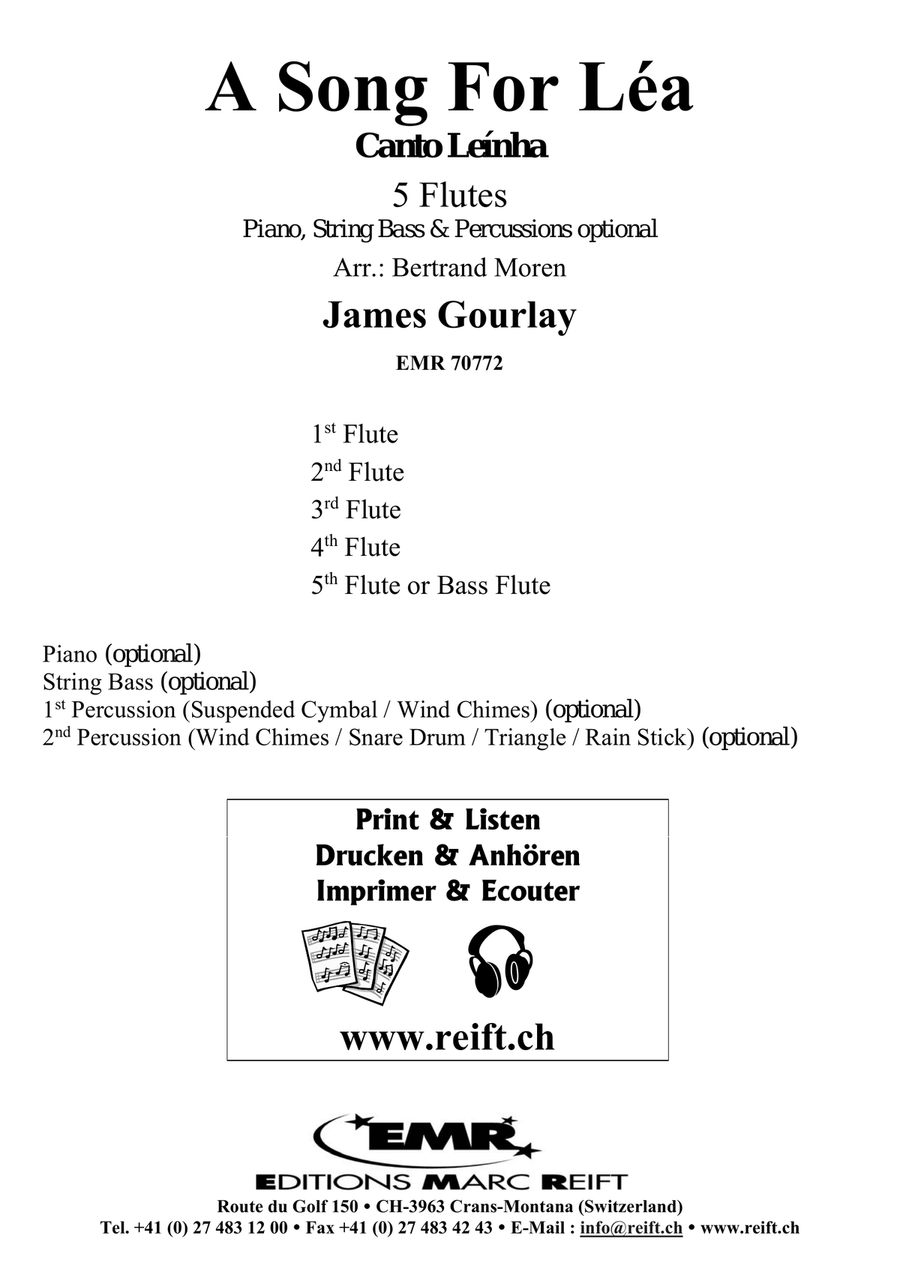 A Song For Léa A Song For Léa Flute scores gallery preview page 2