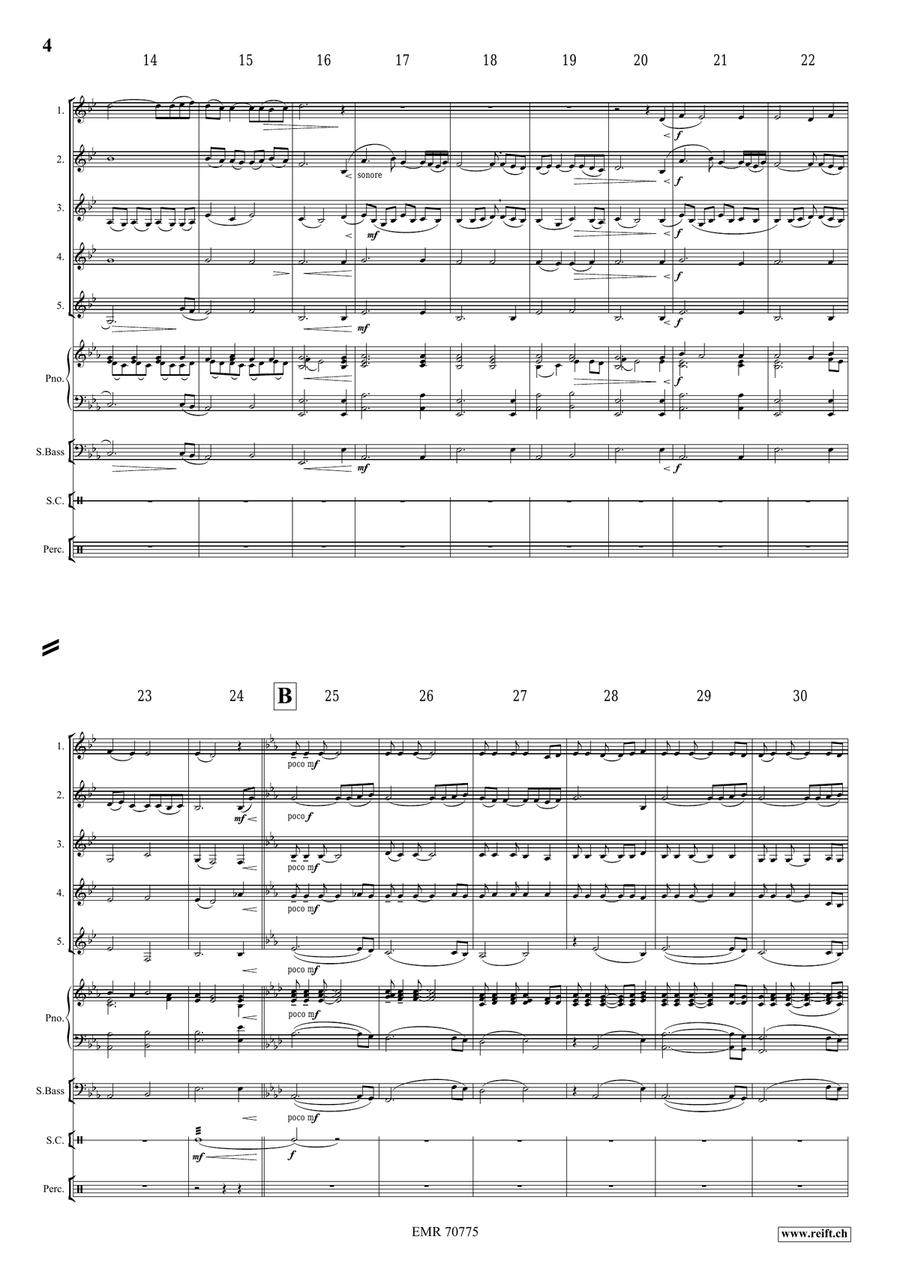 A Song For Léa A Song For Léa Horn scores gallery preview page 5
