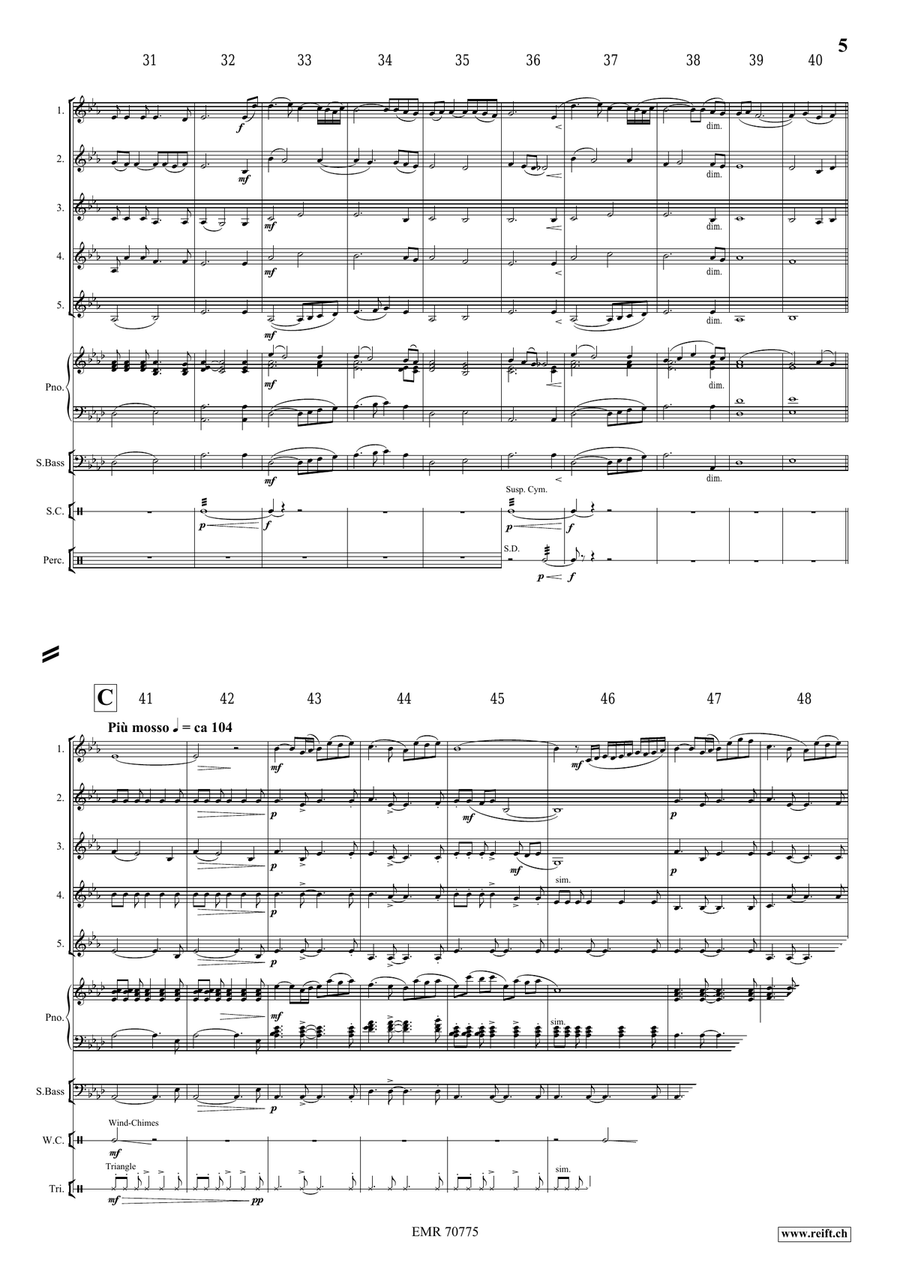 A Song For Léa A Song For Léa Horn scores gallery preview page 6