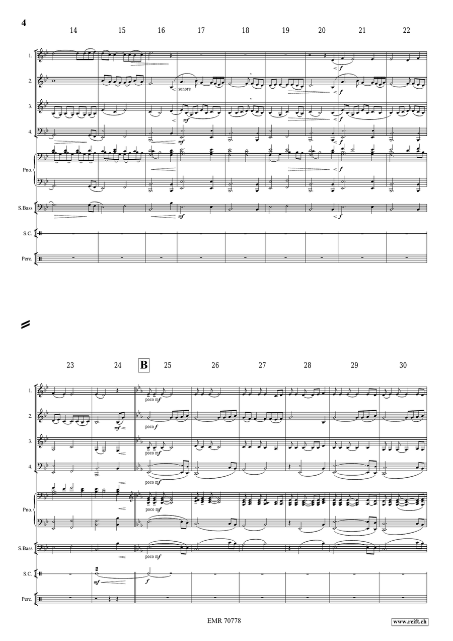 A Song For Léa Score scores gallery preview page 5