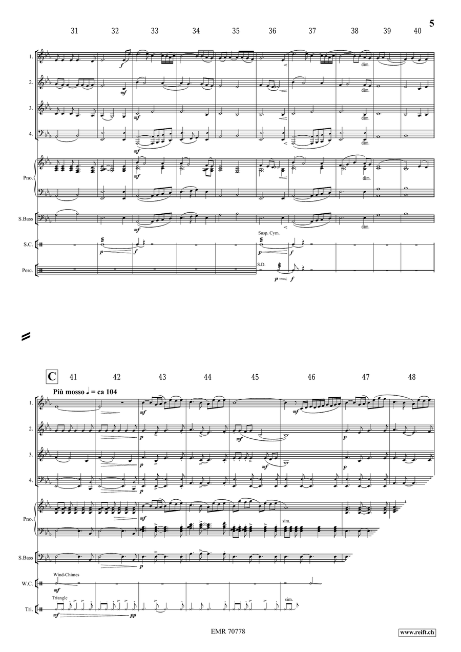 A Song For Léa Score scores gallery preview page 6