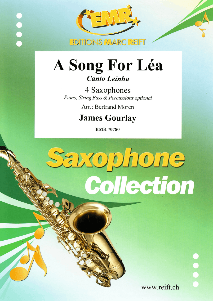 A Song For Léa A Song For Léa Saxophone Quartet scores gallery preview page 1
