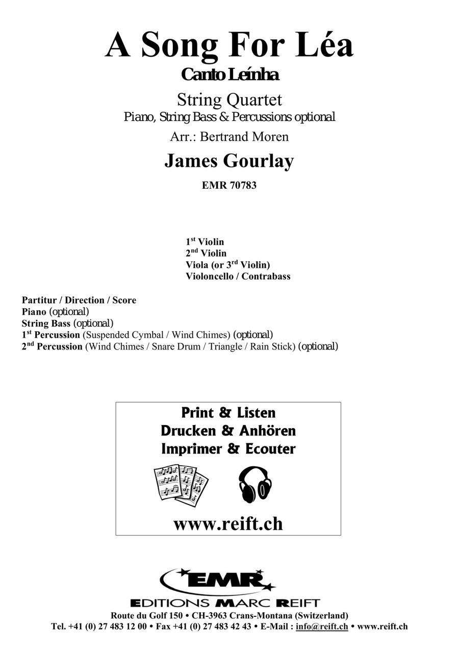 A Song For Léa A Song For Léa String Quartet scores gallery preview page 2