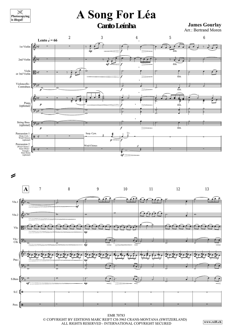 A Song For Léa A Song For Léa String Quartet scores gallery preview page 4